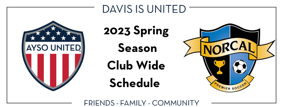 Spring 2023 Schedule