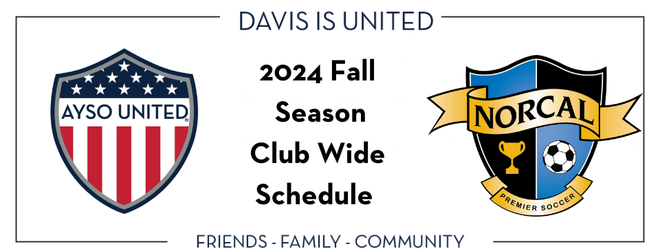 2023 Fall Schedule